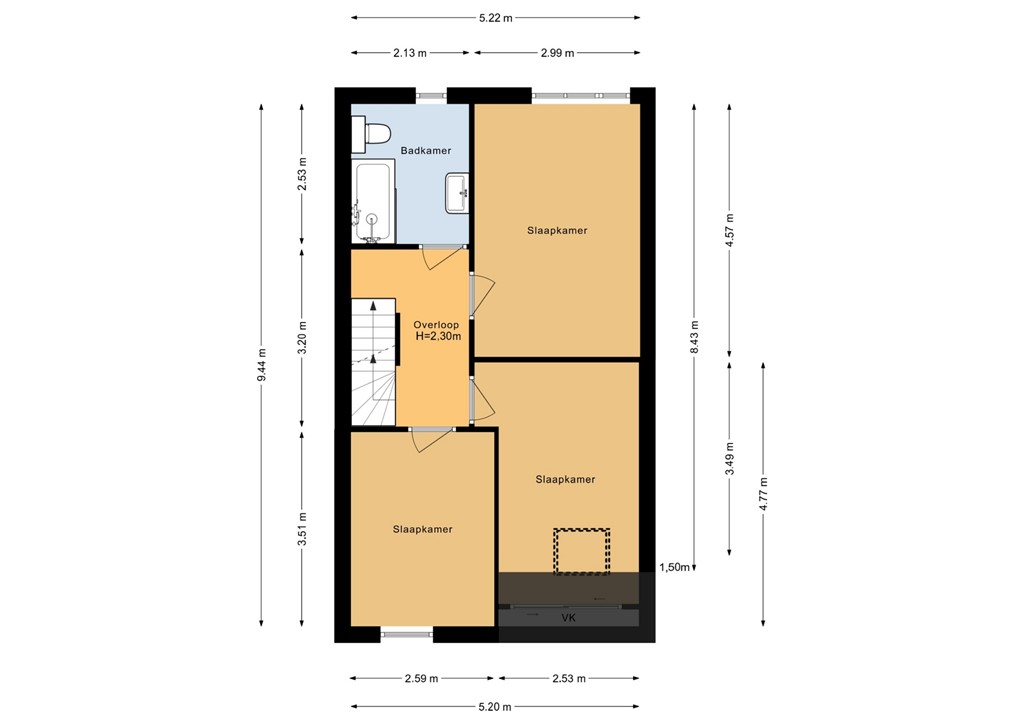 mediumsize floorplan