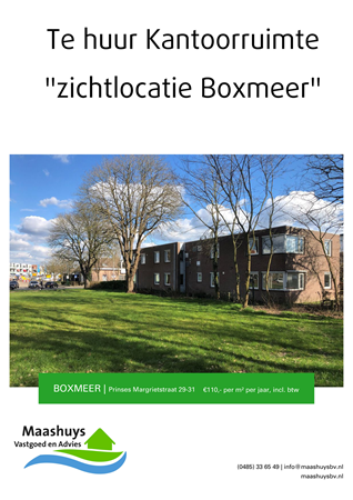 Brochure preview - Brochure Prinses Margrietstraat 29 31 - Boxmeer.pdf