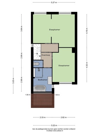 Floorplan - Het Wedde 84, 2253 RH Voorschoten