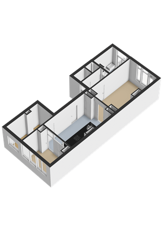 Valeriusstraat 89-2, 1075 EP Amsterdam - Appartement - 3D.png