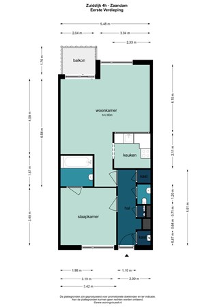 Zuiddijk 4H, 1501 CA Zaandam - 3597_EV.jpg