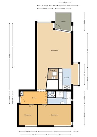 C. van Eesterenlaan 366, 1019 KE Amsterdam - Appartement - 2D.jpg