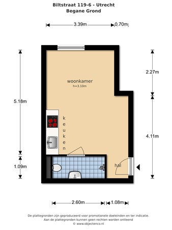 Medium property photo - Biltstraat 119-6, 3572 AP Utrecht