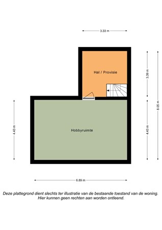Floorplan - Aardaker 25, 6271 EK Gulpen