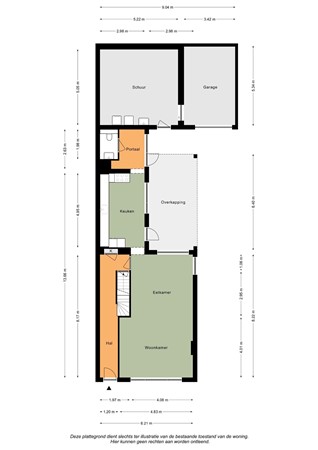 Floorplan - Rijksweg 210, 6271 AH Gulpen