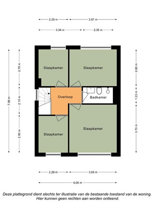 Floorplan - Antoon Coolenstraat 11, 6321 BS Wijlre