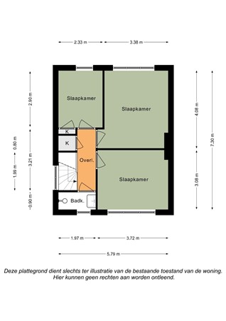 Floorplan - Oude Baan 12, 6286 BE Wittem
