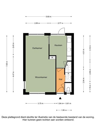Floorplan - Vaarzegel 5, 6276 PG Heijenrath