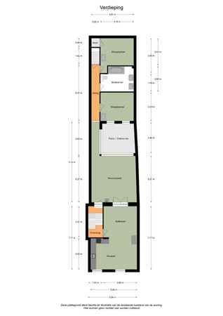 Floorplan - St. Nicolaasstraat 8, 6369 XN Simpelveld