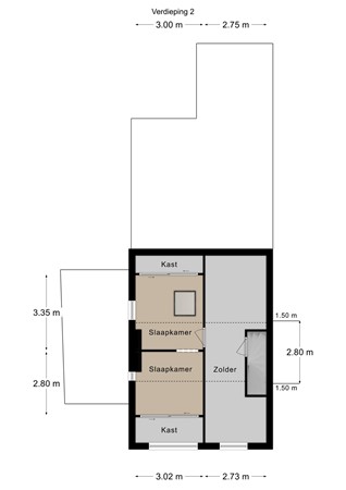 Floorplan - Bulkemstraat 22, 6369 XW Simpelveld