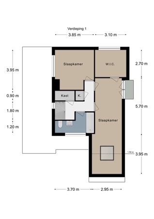 Floorplan - Vinkstraat 2, 6287 BE Eys