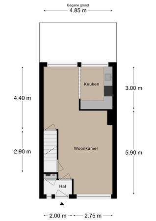 Floorplan - Doctor Ackensweg 10, 6271 BS Gulpen