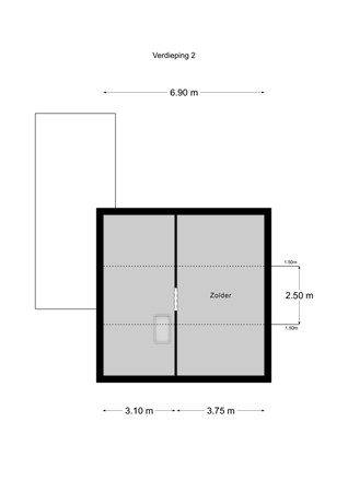 Floorplan - Prinses Margrietstraat 2, 6271 CJ Gulpen