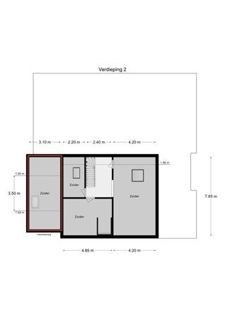 Floorplan - Schilberg 28, 6255 NR Noorbeek