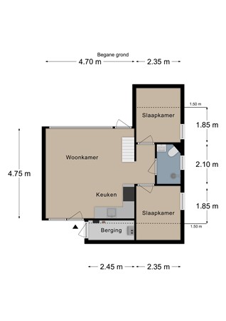 Floorplan - Kruinweg 1-75, 6369 TZ Simpelveld