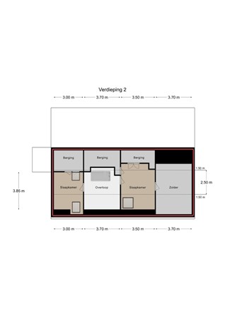 Floorplan - Euverem 22, 6271 PK Gulpen