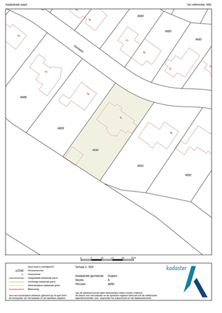 Floorplan - Aardaker 46, 6271 EL Gulpen