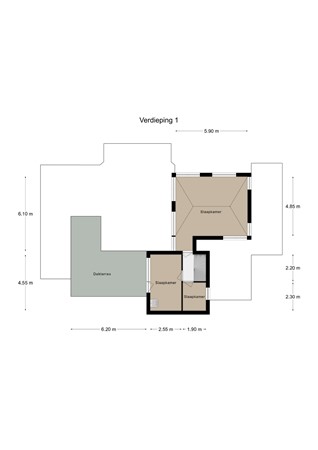 Floorplan - Aardaker 46, 6271 EL Gulpen