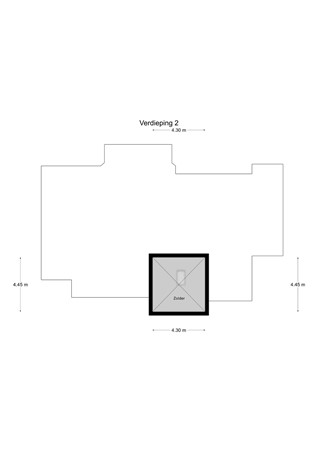 Floorplan - Aardaker 46, 6271 EL Gulpen