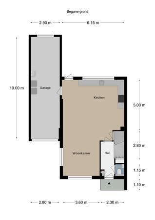 Floorplan - Höfkensweg 9, 6286 BB Wittem