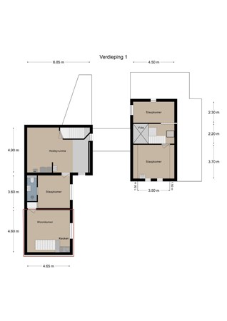 Floorplan - Schweibergerweg 29, 6281 ND Mechelen