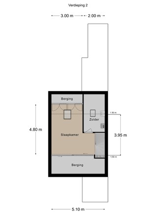 Floorplan - Burgemeester Van Laarstraat 14, 6321 CW Wijlre