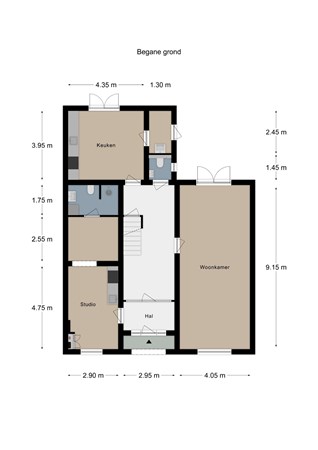 Floorplan - Mamelis 14, 6295 NB Lemiers