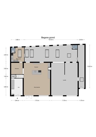 Floorplan - Scheuldersteeg 30, 6269 BG Margraten