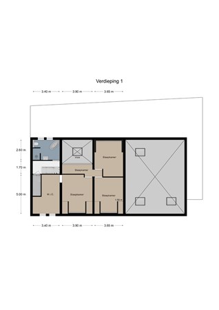 Floorplan - Scheuldersteeg 30, 6269 BG Margraten