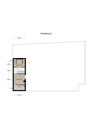 Floorplan - Scheuldersteeg 30, 6269 BG Margraten