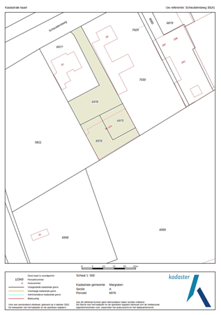 Floorplan - Scheuldersteeg 30, 6269 BG Margraten