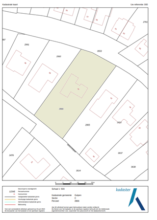 Floorplan - Oude Akerweg 40, 6271 NE Gulpen