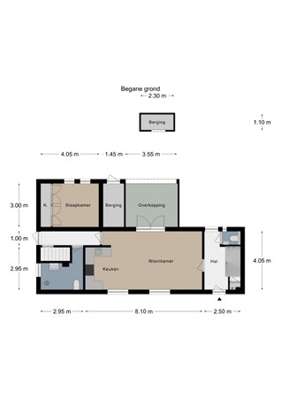 Floorplan - Kromsteeg 4, 6276 PE Heijenrath