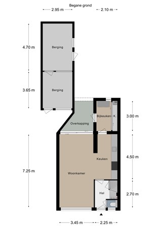 Floorplan - Pastorijweg 59, 6294 AB Vijlen