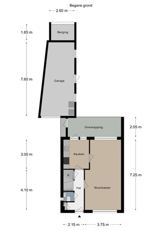 Floorplan - Burgemeester Pappersweg 42, 6281 BK Mechelen