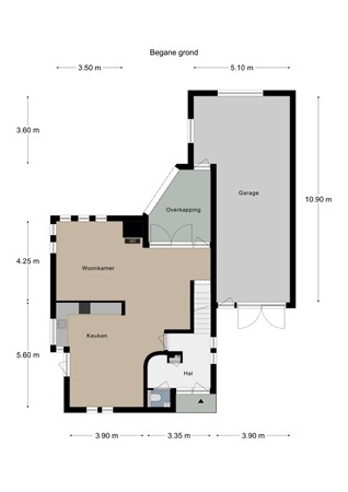 Floorplan - Eyserbosweg 7, 6287 NA Eys