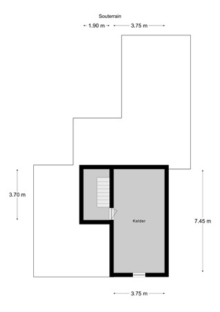 Floorplan - Gemmenicherweg 58, 6291 BT Vaals