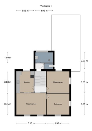 Floorplan - Gemmenicherweg 58, 6291 BT Vaals