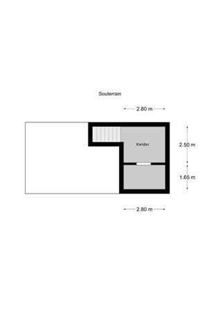 Floorplan - Wilhelminastraat 27, 6285 AS Epen