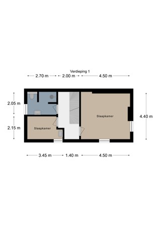 Floorplan - Wilhelminastraat 27, 6285 AS Epen