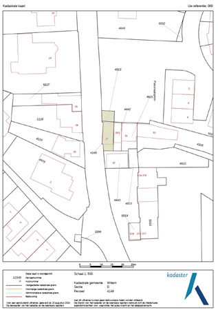 Floorplan - Wilhelminastraat 27, 6285 AS Epen