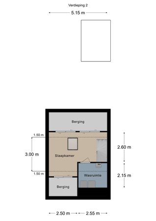 Floorplan - Kloosterhof 3, 6281 AS Mechelen