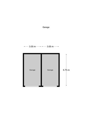 Floorplan - Hoofdstraat 93, 6281 BC Mechelen