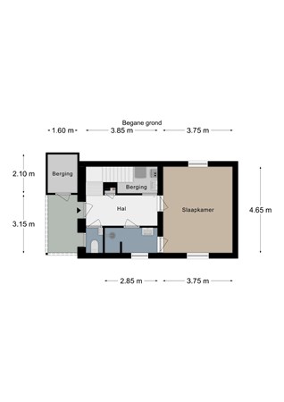 Floorplan - Kiewegracht 8A, 6271 BN Gulpen