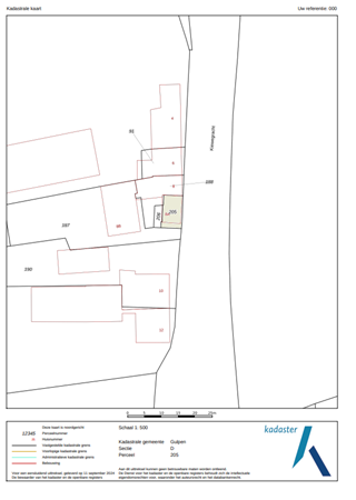 Floorplan - Kiewegracht 8A, 6271 BN Gulpen