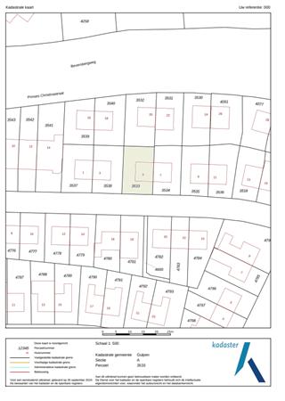 Floorplan - Koningin Julianastraat 5, 6271 CB Gulpen