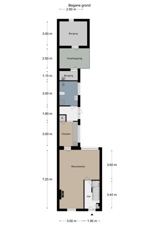 Floorplan - Wesselderstraat 11, 6271 BW Gulpen