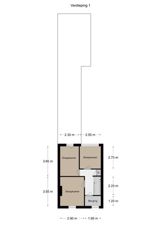 Floorplan - Wesselderstraat 11, 6271 BW Gulpen