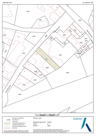 Floorplan - Wesselderstraat 11, 6271 BW Gulpen