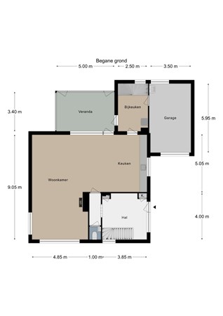 Floorplan - Ransdalerweg 1, 6305 PR Schin op Geul